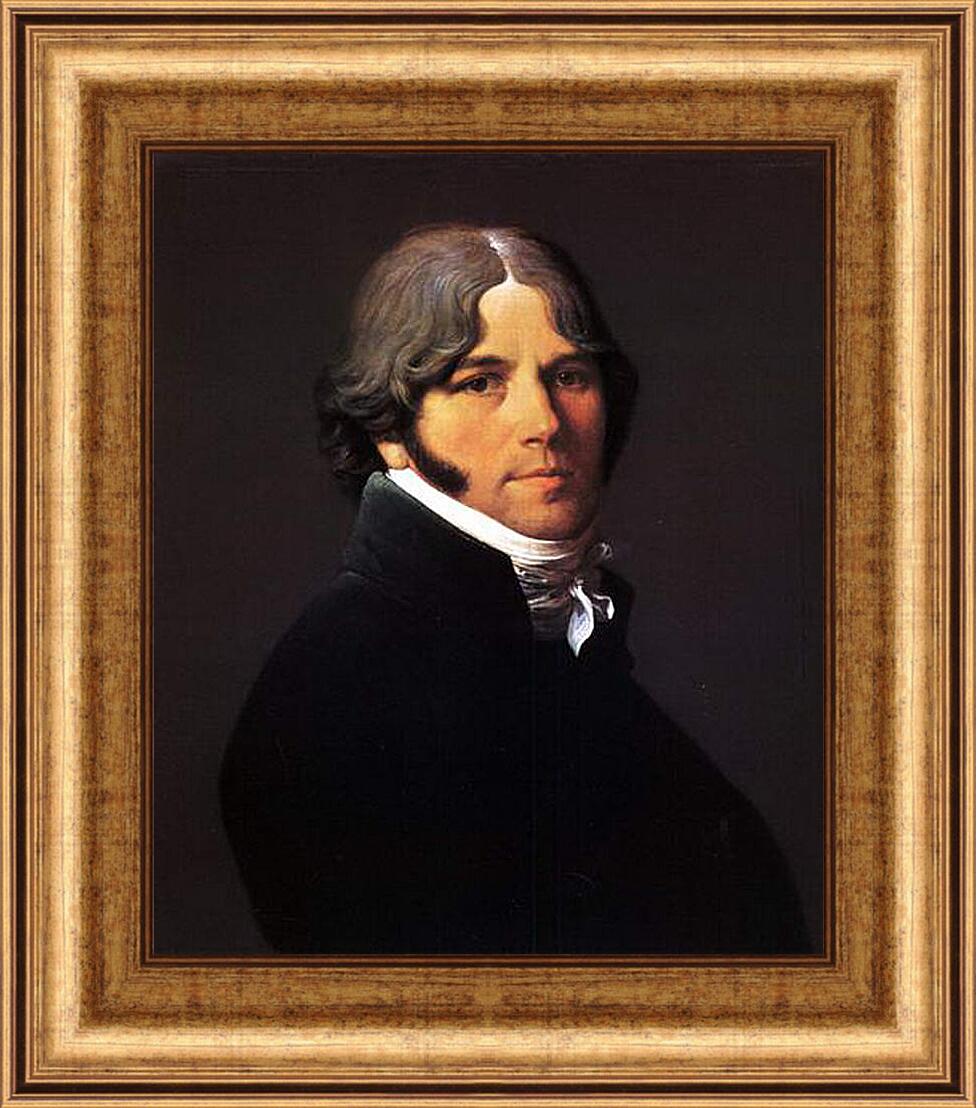 Картина в раме - Portrait of Jean Marie Joseph Ingres. Жан Огюст Доминик Энгр
