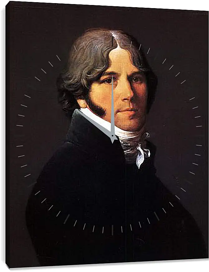 Часы картина - Portrait of Jean Marie Joseph Ingres. Жан Огюст Доминик Энгр
