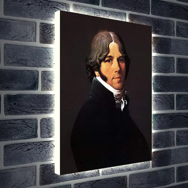 Лайтбокс световая панель - Portrait of Jean Marie Joseph Ingres. Жан Огюст Доминик Энгр