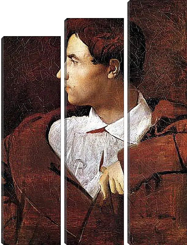 Модульная картина - Portrait of Jean Baptiste Desdeban. Жан Огюст Доминик Энгр