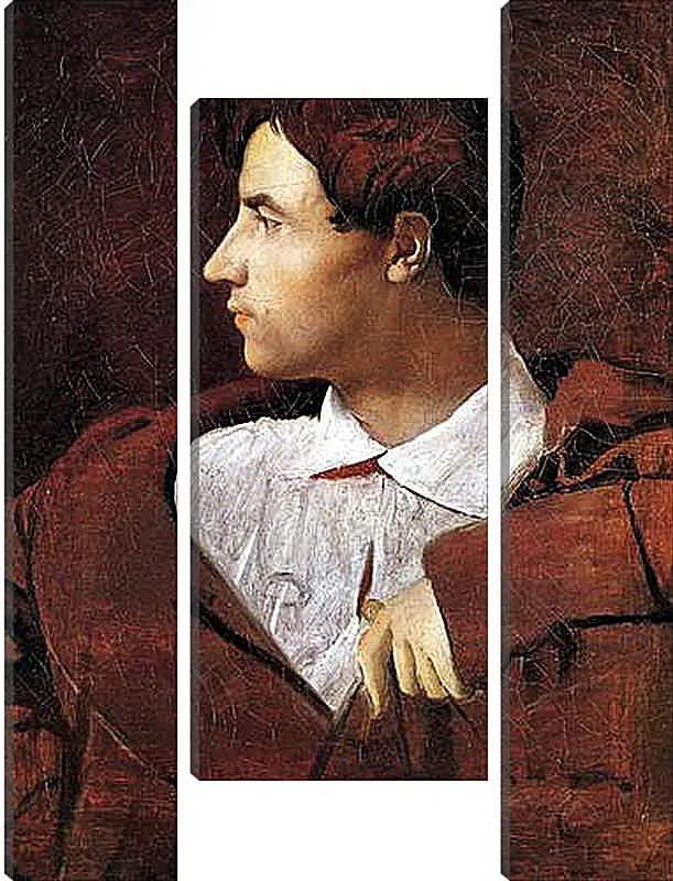 Модульная картина - Portrait of Jean Baptiste Desdeban. Жан Огюст Доминик Энгр