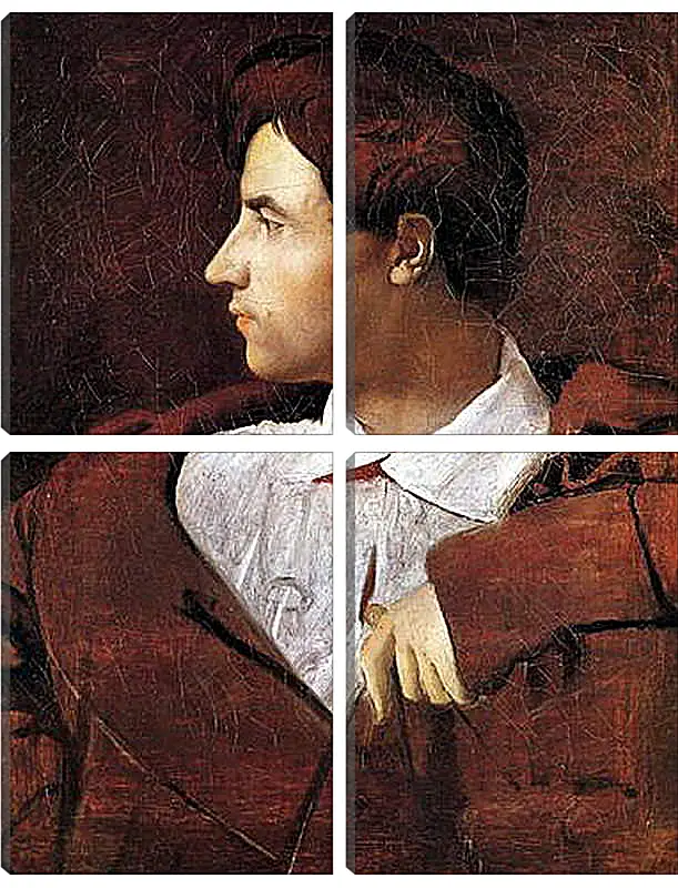 Модульная картина - Portrait of Jean Baptiste Desdeban. Жан Огюст Доминик Энгр