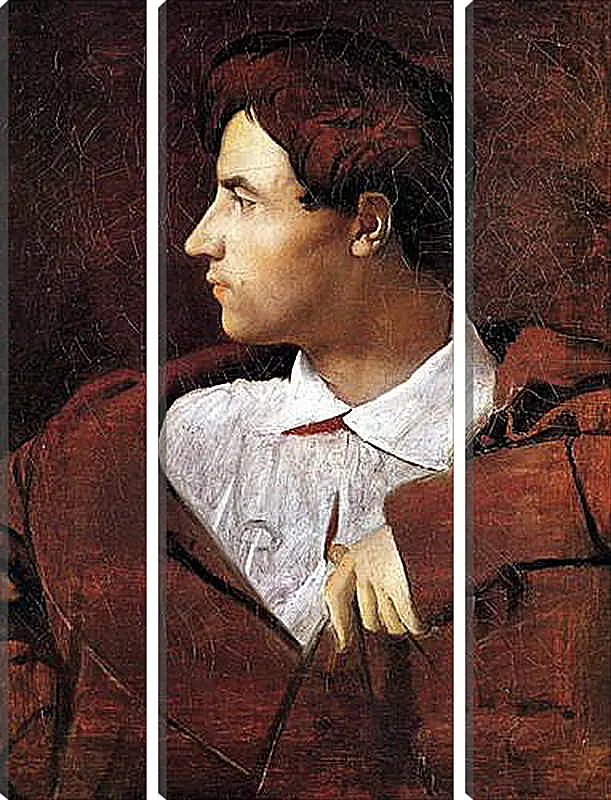 Модульная картина - Portrait of Jean Baptiste Desdeban. Жан Огюст Доминик Энгр