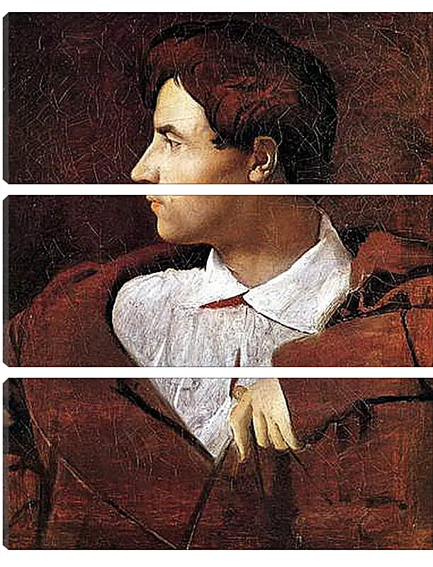 Модульная картина - Portrait of Jean Baptiste Desdeban. Жан Огюст Доминик Энгр