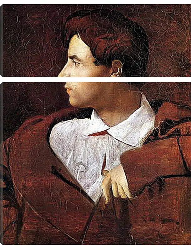 Модульная картина - Portrait of Jean Baptiste Desdeban. Жан Огюст Доминик Энгр