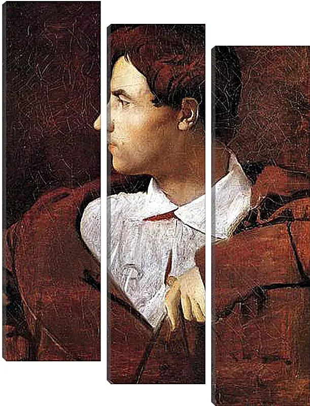 Модульная картина - Portrait of Jean Baptiste Desdeban. Жан Огюст Доминик Энгр