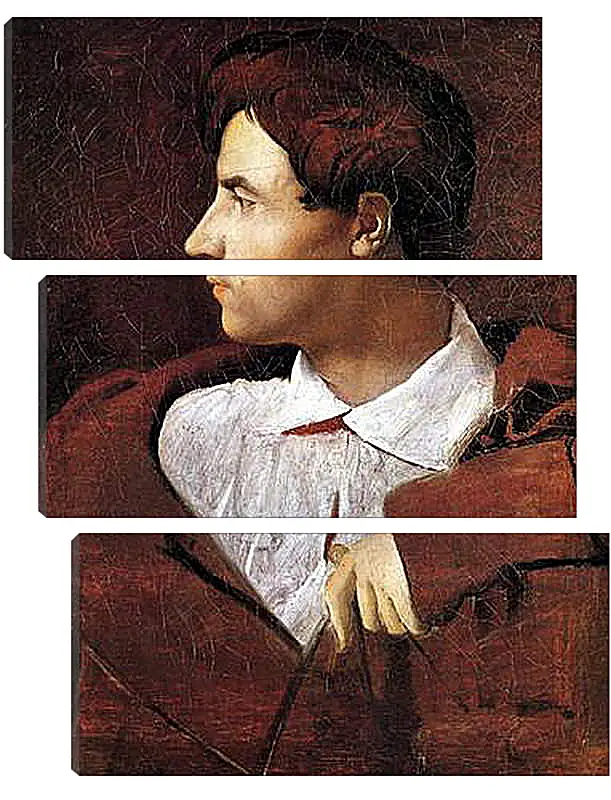 Модульная картина - Portrait of Jean Baptiste Desdeban. Жан Огюст Доминик Энгр