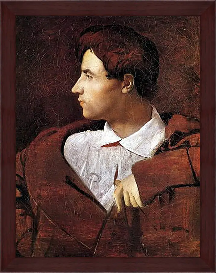 Картина в раме - Portrait of Jean Baptiste Desdeban. Жан Огюст Доминик Энгр