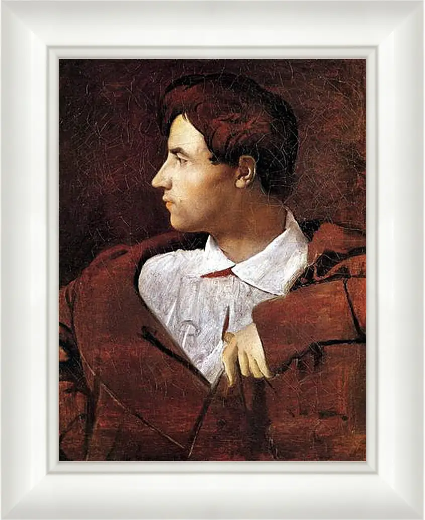 Картина в раме - Portrait of Jean Baptiste Desdeban. Жан Огюст Доминик Энгр