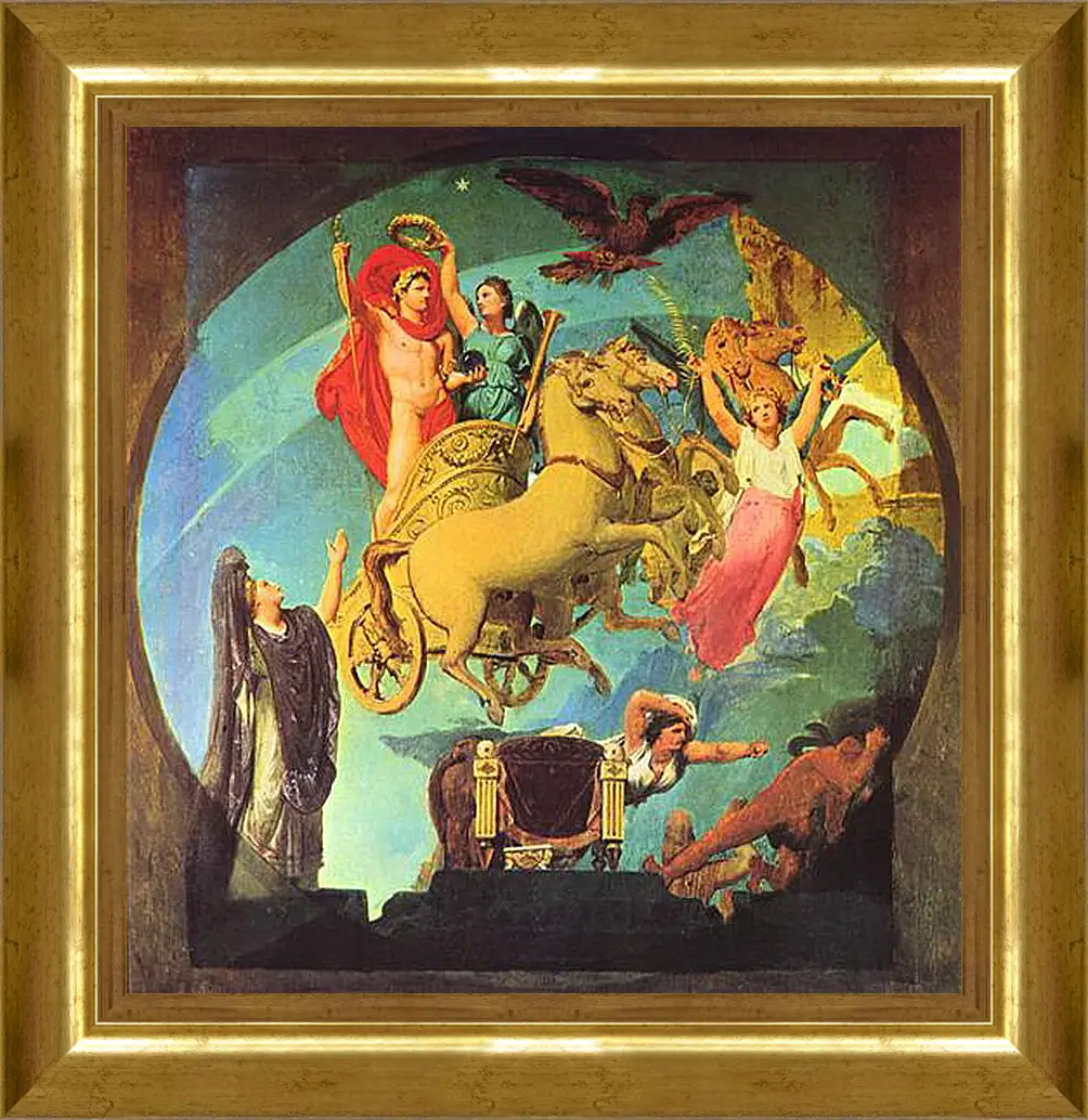 Картина в раме - Napoleon. Жан Огюст Доминик Энгр