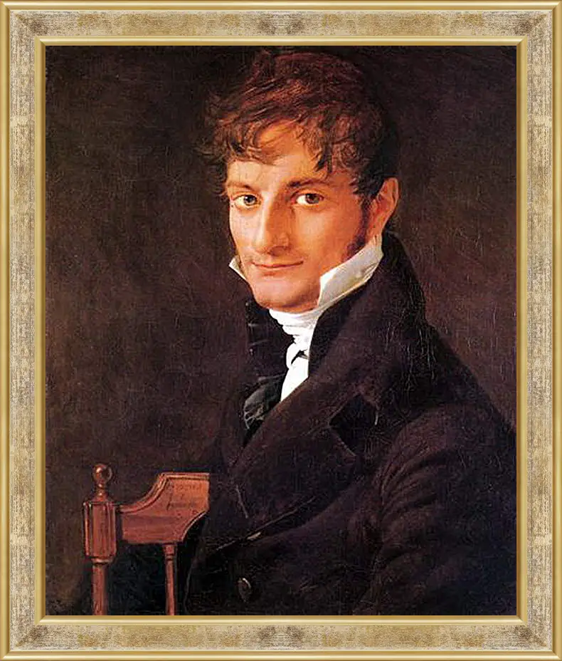 Картина в раме - Monsieur Belveze Foulon. Жан Огюст Доминик Энгр