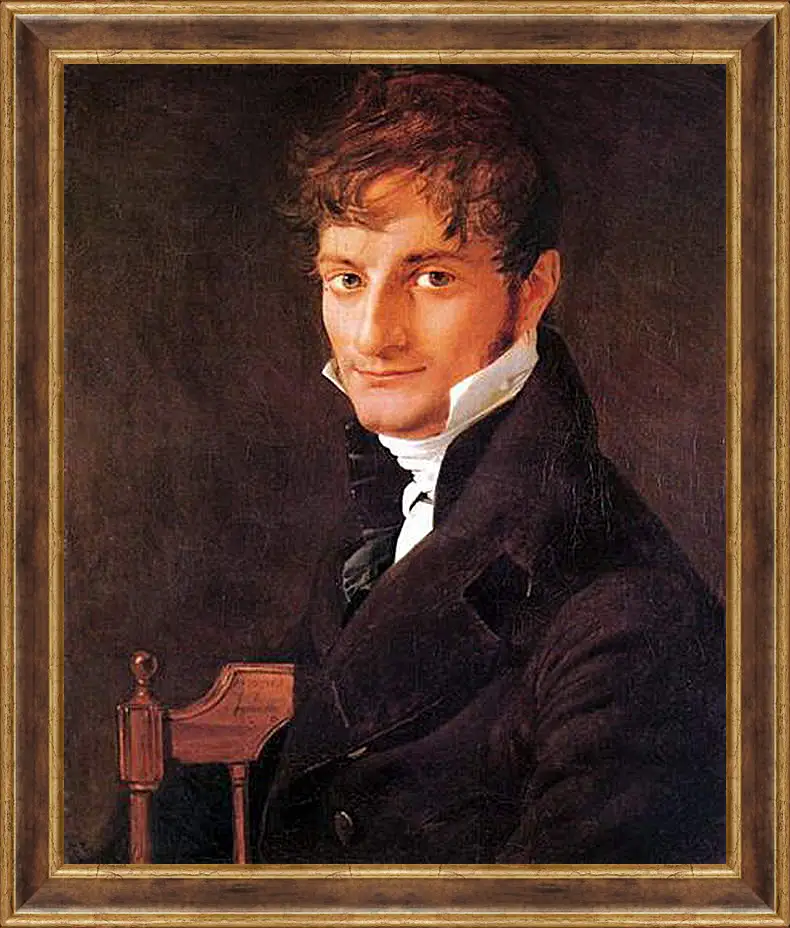 Картина в раме - Monsieur Belveze Foulon. Жан Огюст Доминик Энгр
