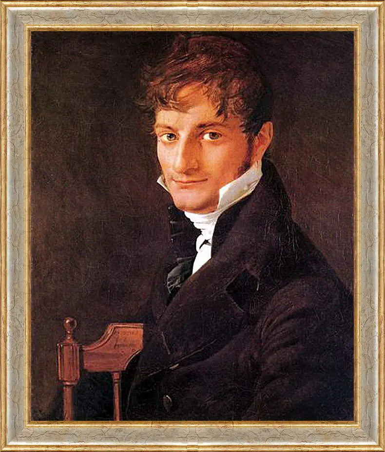 Картина в раме - Monsieur Belveze Foulon. Жан Огюст Доминик Энгр