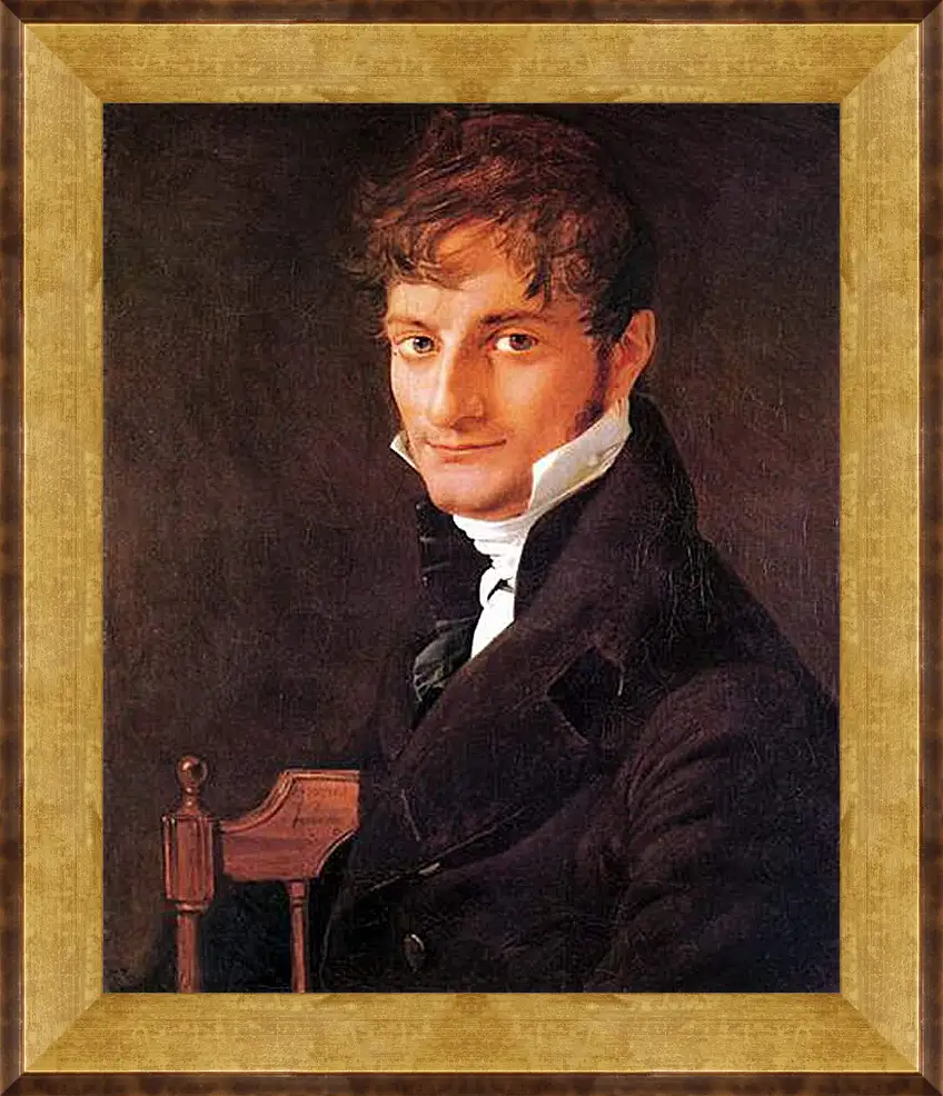 Картина в раме - Monsieur Belveze Foulon. Жан Огюст Доминик Энгр