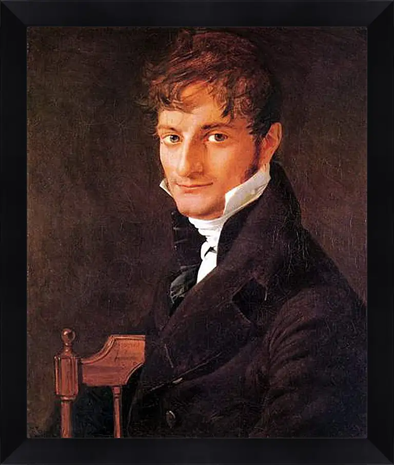 Картина в раме - Monsieur Belveze Foulon. Жан Огюст Доминик Энгр
