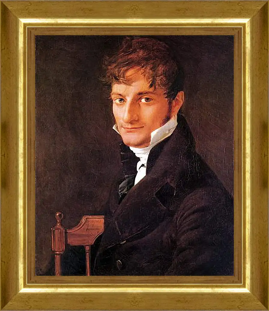 Картина в раме - Monsieur Belveze Foulon. Жан Огюст Доминик Энгр