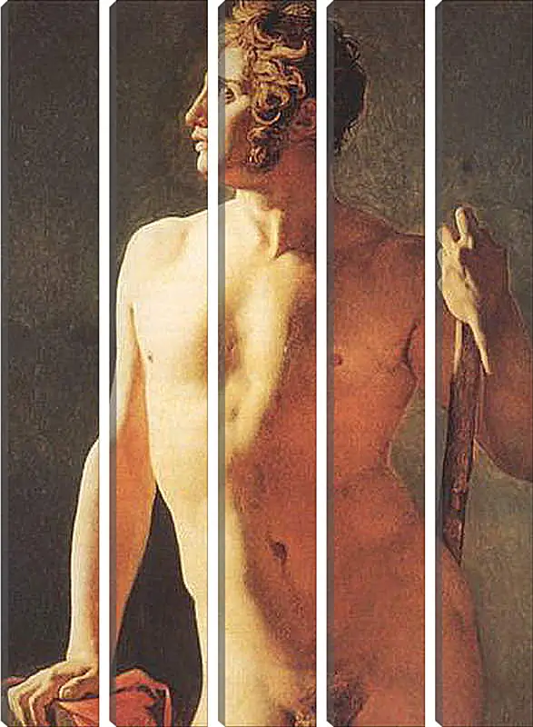 Модульная картина - Male Torso. Жан Огюст Доминик Энгр
