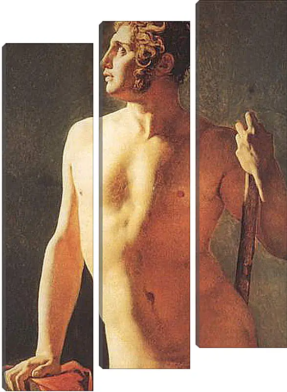 Модульная картина - Male Torso. Жан Огюст Доминик Энгр