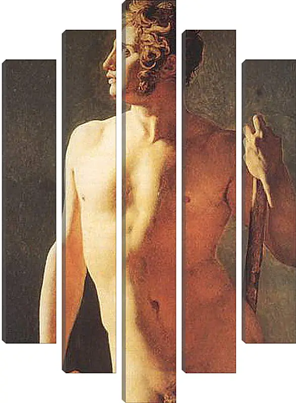Модульная картина - Male Torso. Жан Огюст Доминик Энгр