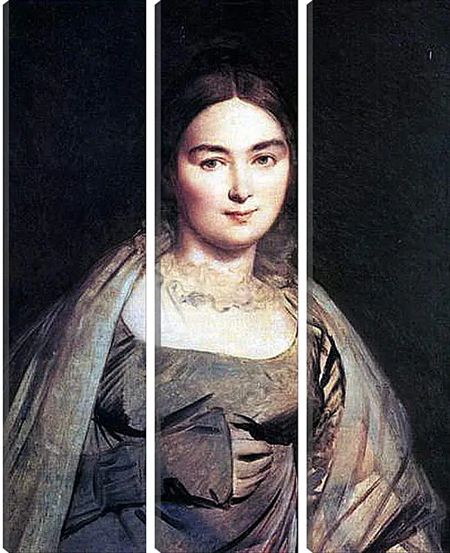Модульная картина - Madame Jean Auguste Dominique Ingres, nee Madeleine Chapelle. Жан Огюст Доминик Энгр