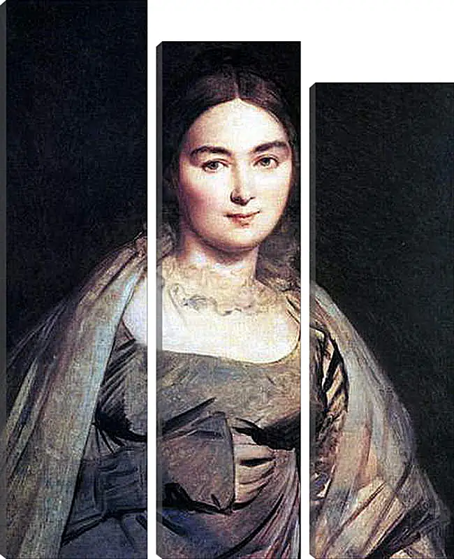 Модульная картина - Madame Jean Auguste Dominique Ingres, nee Madeleine Chapelle. Жан Огюст Доминик Энгр