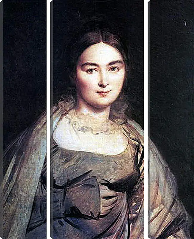 Модульная картина - Madame Jean Auguste Dominique Ingres, nee Madeleine Chapelle. Жан Огюст Доминик Энгр