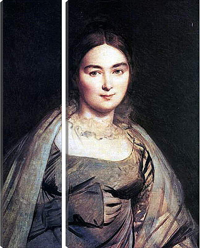 Модульная картина - Madame Jean Auguste Dominique Ingres, nee Madeleine Chapelle. Жан Огюст Доминик Энгр