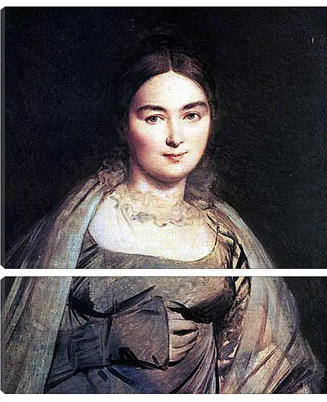 Модульная картина - Madame Jean Auguste Dominique Ingres, nee Madeleine Chapelle. Жан Огюст Доминик Энгр
