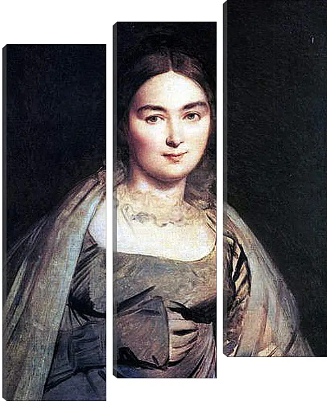 Модульная картина - Madame Jean Auguste Dominique Ingres, nee Madeleine Chapelle. Жан Огюст Доминик Энгр
