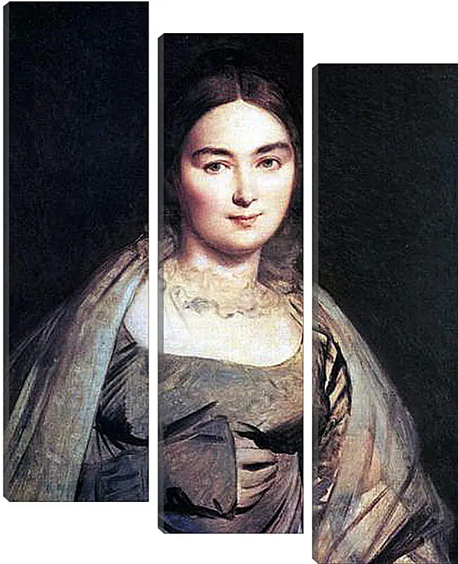 Модульная картина - Madame Jean Auguste Dominique Ingres, nee Madeleine Chapelle. Жан Огюст Доминик Энгр
