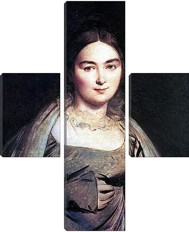 Модульная картина - Madame Jean Auguste Dominique Ingres, nee Madeleine Chapelle. Жан Огюст Доминик Энгр