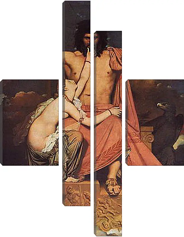 Модульная картина - Jupiter and Thetis. Жан Огюст Доминик Энгр