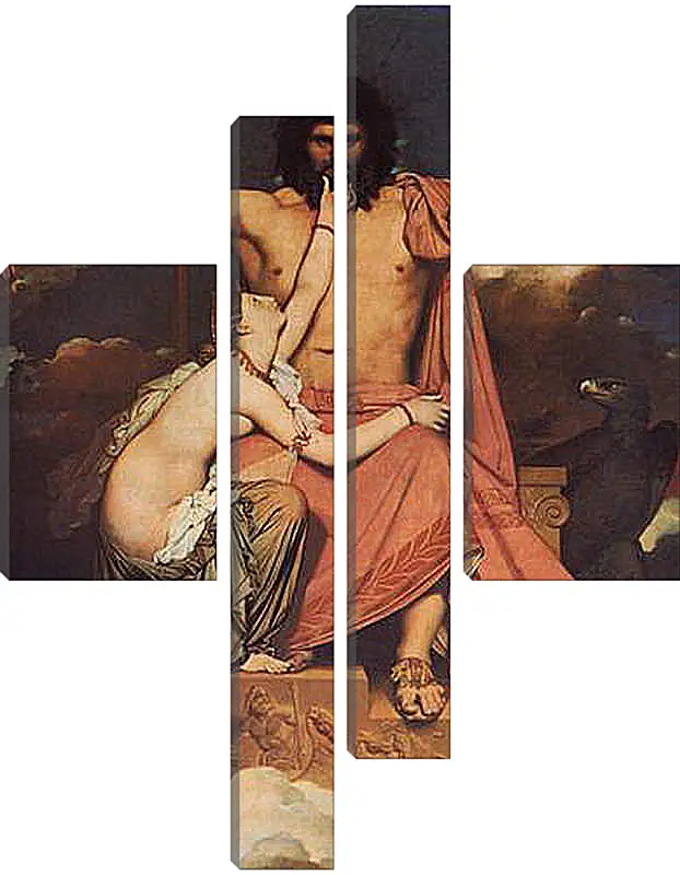 Модульная картина - Jupiter and Thetis. Жан Огюст Доминик Энгр