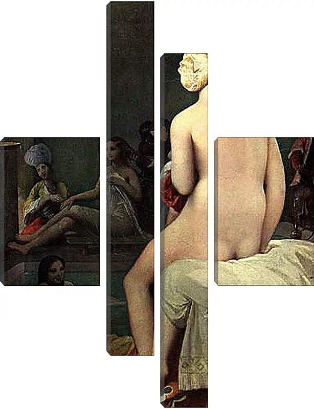 Модульная картина - Bath. Жан Огюст Доминик Энгр