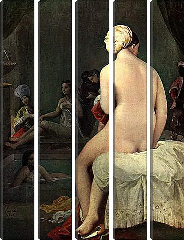Модульная картина - Bath. Жан Огюст Доминик Энгр