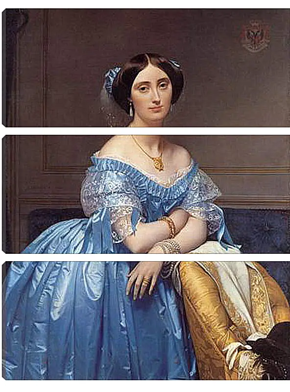 Модульная картина - Ingres princesse. Жан Огюст Доминик Энгр
