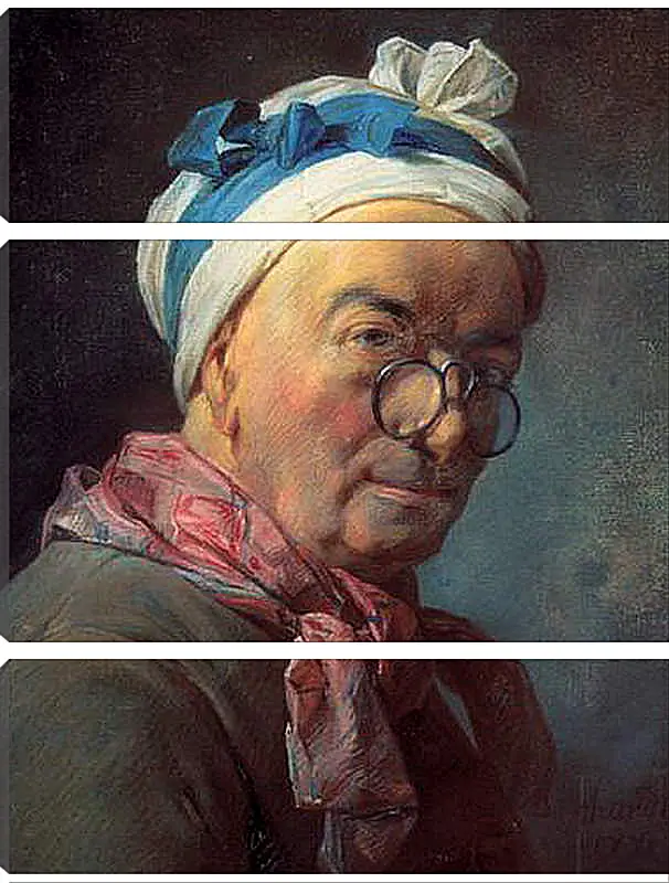 Модульная картина - Self-Portrait. Жан Батист Симеон Шарден
