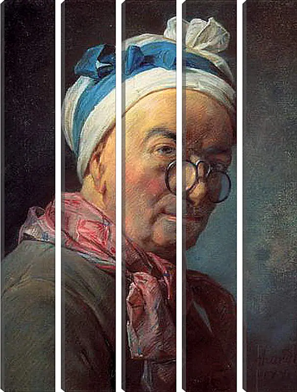 Модульная картина - Self-Portrait. Жан Батист Симеон Шарден