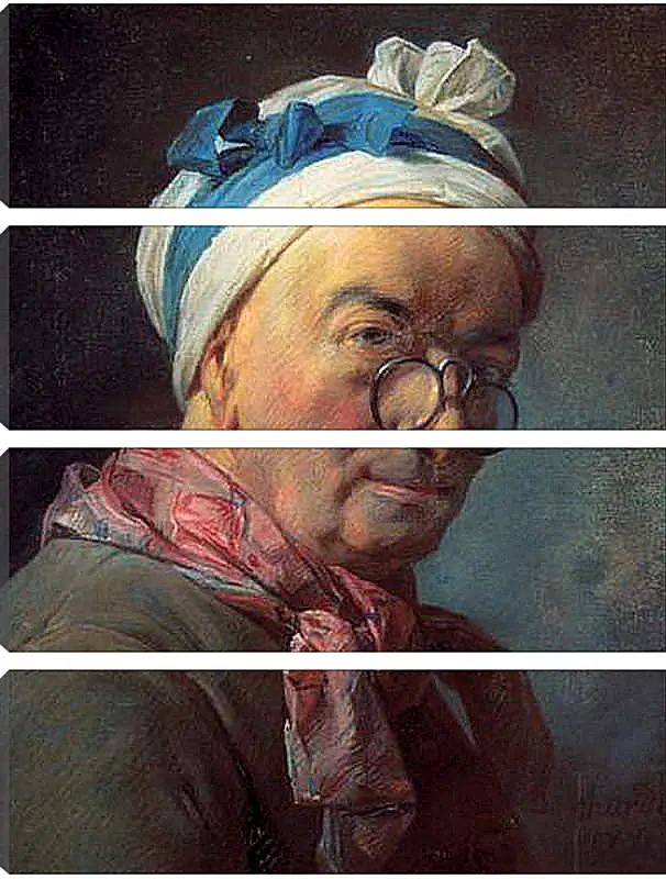 Модульная картина - Self-Portrait. Жан Батист Симеон Шарден