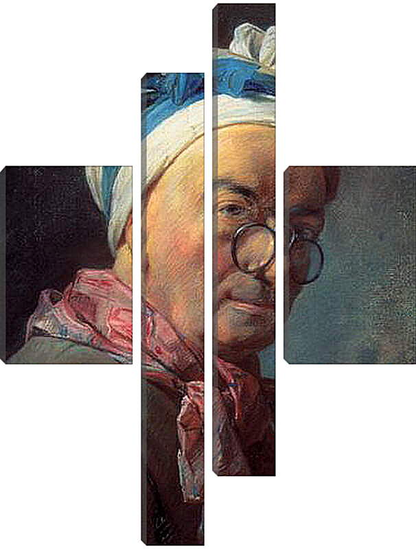 Модульная картина - Self-Portrait. Жан Батист Симеон Шарден
