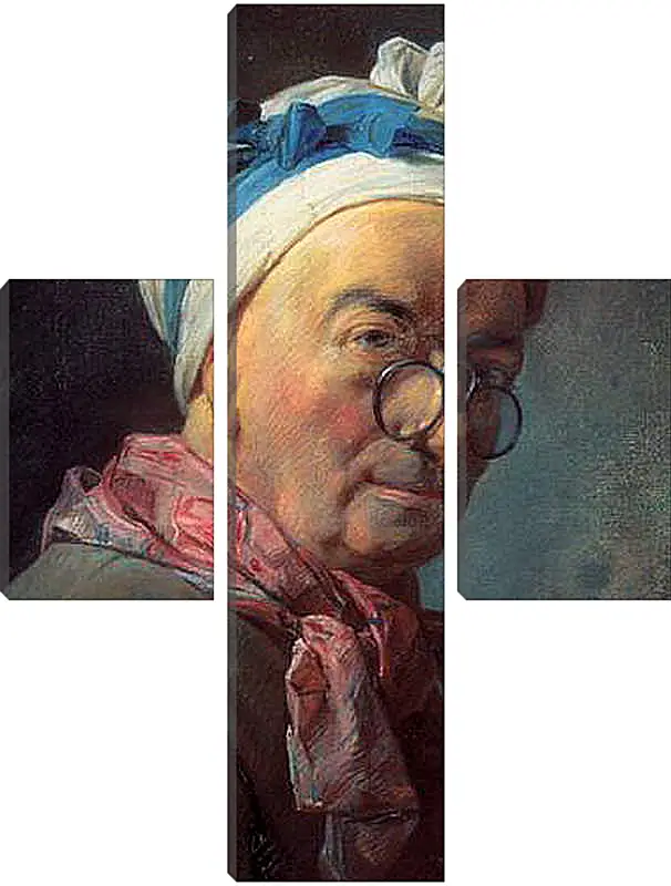 Модульная картина - Self-Portrait. Жан Батист Симеон Шарден
