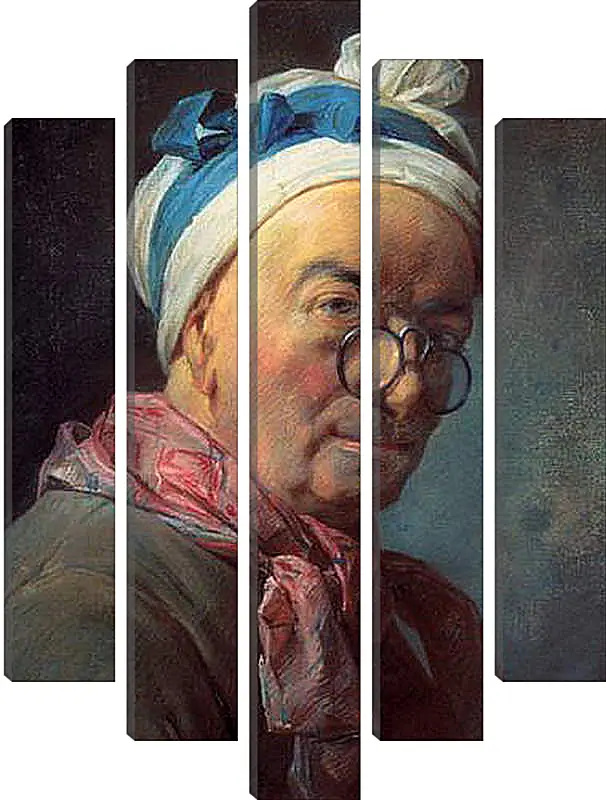 Модульная картина - Self-Portrait. Жан Батист Симеон Шарден