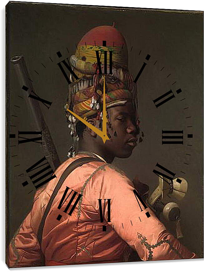 Часы картина - Bashi-Bazouk-2 - Баши-базук-2. Жан-Леон Жером

