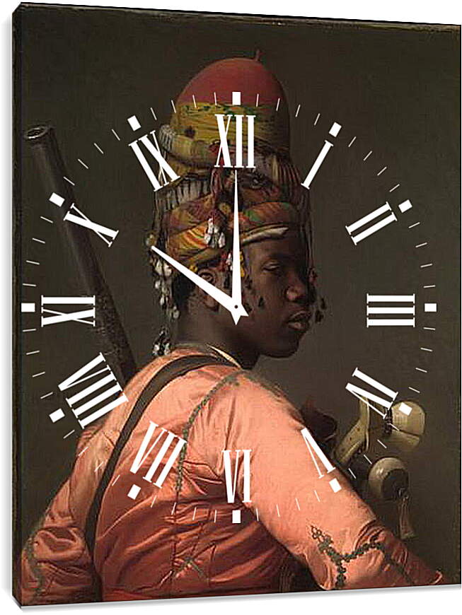 Часы картина - Bashi-Bazouk-2 - Баши-базук-2. Жан-Леон Жером
