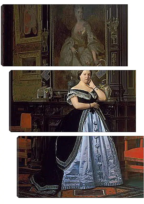 Модульная картина - Charlotte de Rothschild - Портрет Баронессы Натаниель. Жан-Леон Жером