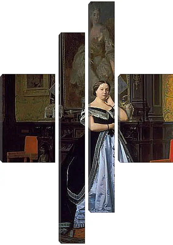 Модульная картина - Charlotte de Rothschild - Портрет Баронессы Натаниель. Жан-Леон Жером