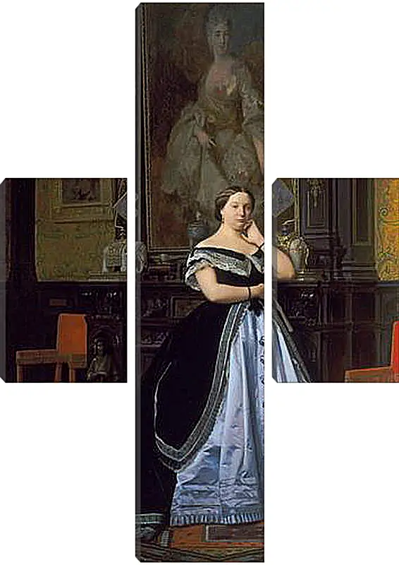 Модульная картина - Charlotte de Rothschild - Портрет Баронессы Натаниель. Жан-Леон Жером