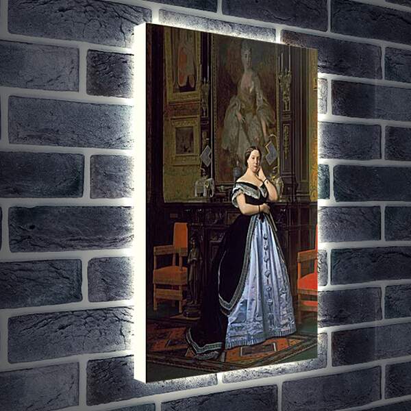 Лайтбокс световая панель - Charlotte de Rothschild - Портрет Баронессы Натаниель. Жан-Леон Жером
