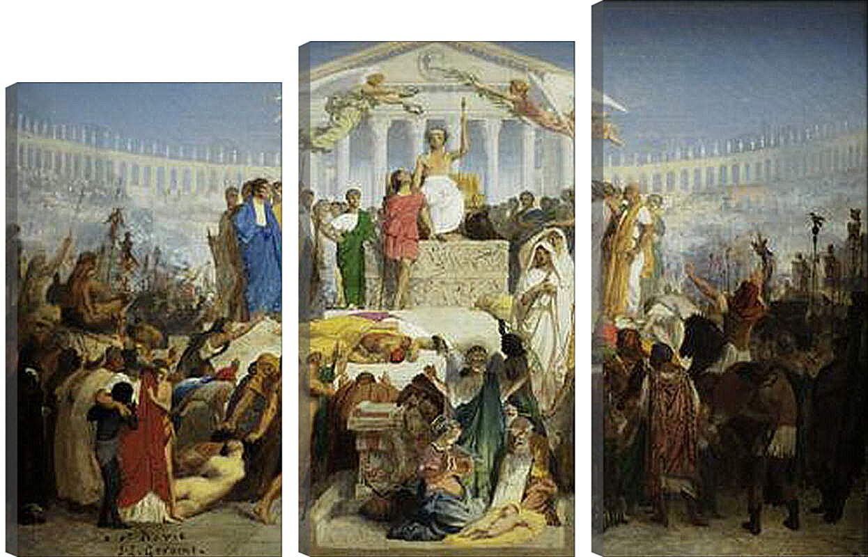 Модульная картина - The Age of Augustus - The Birth of Christ. Жан-Леон Жером
