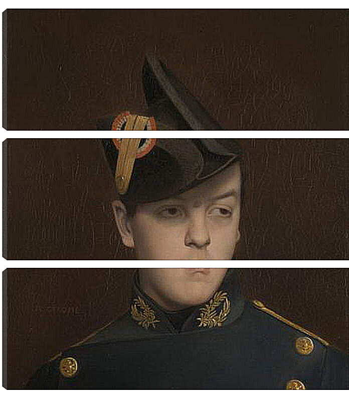 Модульная картина - Portrait of Armand Gerome. Жан-Леон Жером